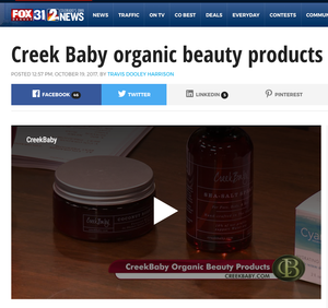 FOX News!  Colorado's Best talking about CreekBaby!